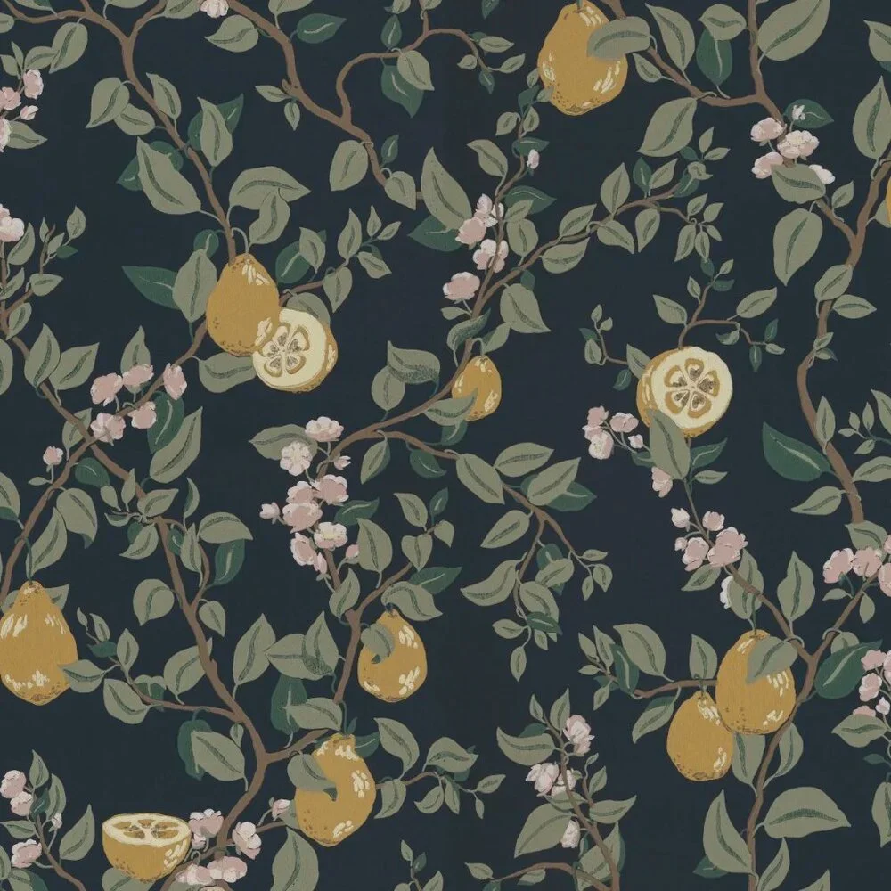 SandBerg Wallpaper Kvitten Midnight Blue 432-96